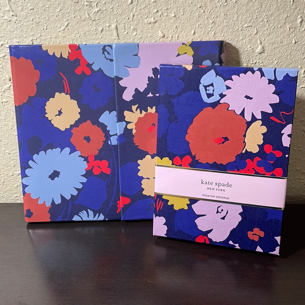 New! Kate Spade Desktop Set